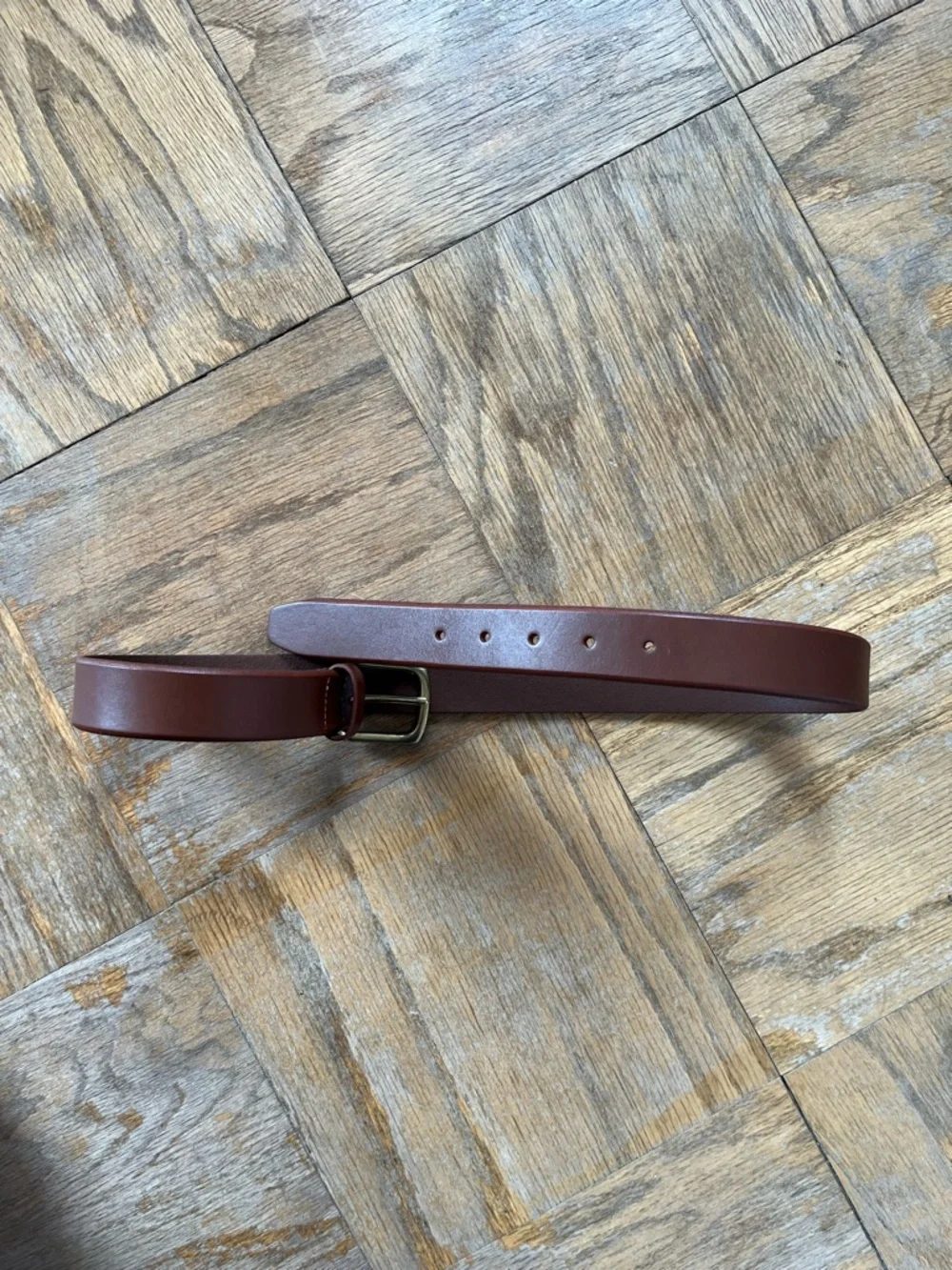 GAP Men's Brown Leather Belt - 30w